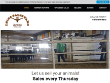 Tablet Screenshot of deltasalesyard.com